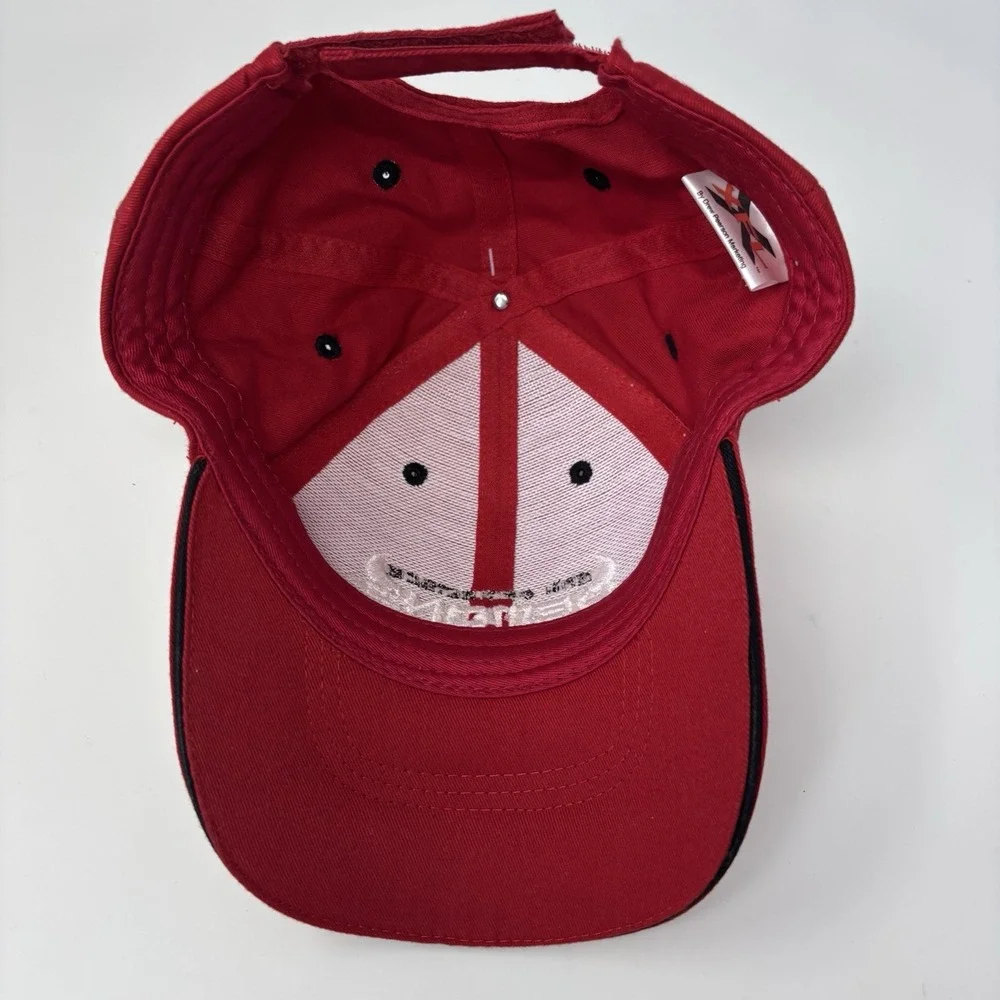 NWT San Francisco Demons XFL‎ Adjustable Strap Hat Drew Pearson Red Cap